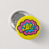 ZAP! Superheld Pin GV2 Ronde Button 3,2 Cm (Voorkant /achterkant)