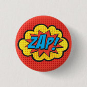 ZAP! Superheld Pin PC Ronde Button 3,2 Cm (Voorkant)