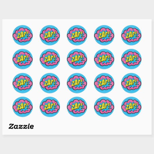 ZAP! Superheld Stickers GV2 (Vel)