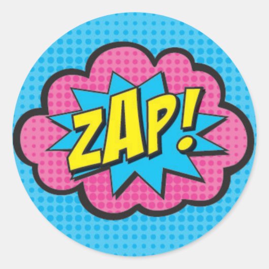 ZAP! Superheld Stickers GV2 (Voorkant)