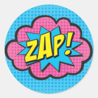 ZAP! Superheld Stickers GV2