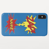 ZAP! Telefoongevallen met aangepaste naam Case-Mate iPhone Case (Achterkant (horizontaal))