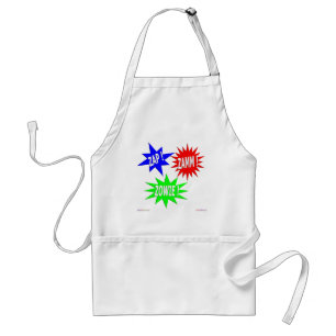 Zap Zamm Zowie Apron Standaard Schort