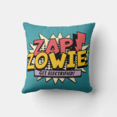 ZAP! ZOWIE! Geëlektrificeerd! Kussen (Achterkant)