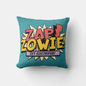 ZAP! ZOWIE! Geëlektrificeerd! Kussen (Voorkant)