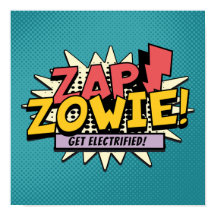 ZAP! ZOWIE! Geëlektrificeerd!