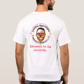 ZAPA L.L.C.  - Onderwijs voor het onvermijdelijke. T-shirt (Achterkant)