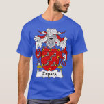 Zapata Coat of Arms Family Crest T-shirt<br><div class="desc">Zapata Coat of Arms Family Crest.Check out our Famy T shirt selection for the very best in single or custom,  handmade pieces from our shops.</div>