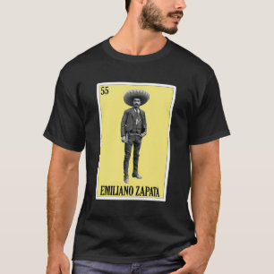 Zapata Loterij Gift Mexicaanse Loterij Emiliano Za T-shirt