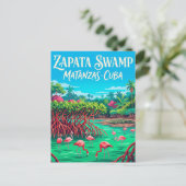 Zapata-moeras Cuba Briefkaart (Staand voorkant)
