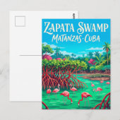 Zapata-moeras Cuba Briefkaart (Voorkant / Achterkant)