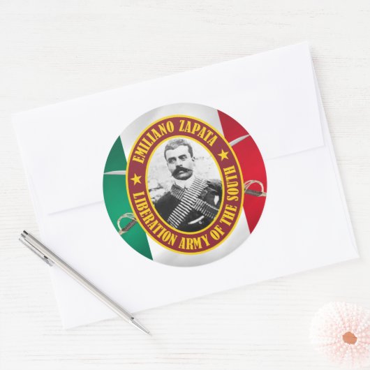 Zapata Ronde Sticker (Envelop)