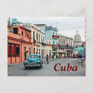 Zapata Street Cuba Briefkaart