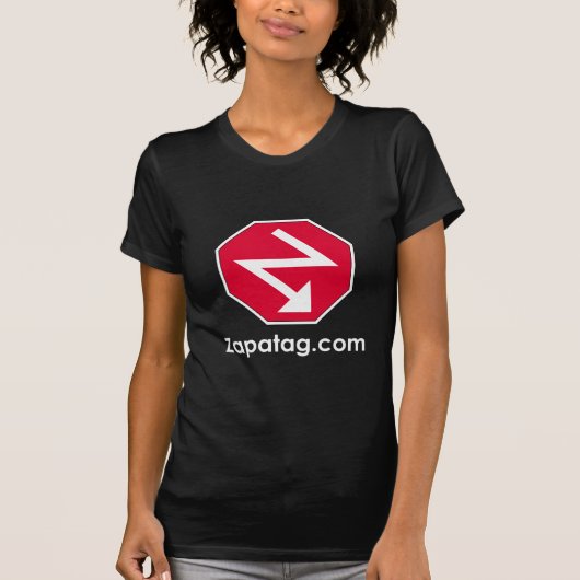 Zapatag Vrouwen donker T-shirt (Voorkant)