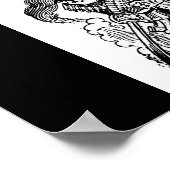 Zapatista Calavera. c. begin jaren '00. Mexico. Poster (Hoek)