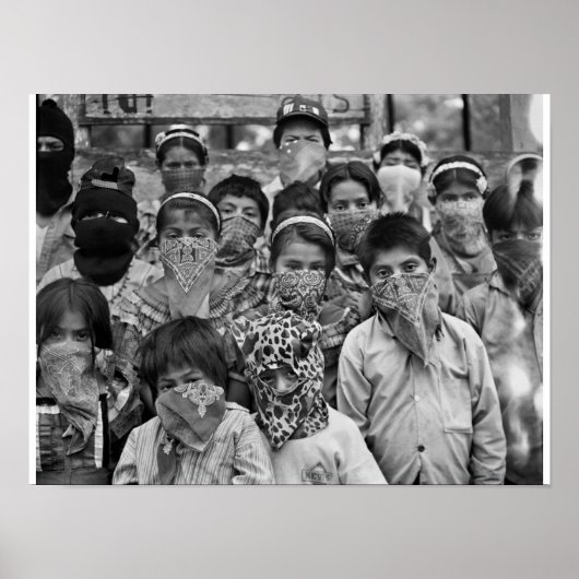 zapatista Ninos Poster (Voorkant)