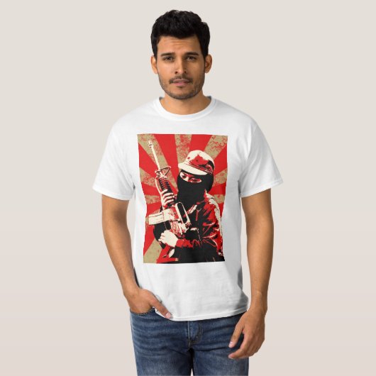 Zapatista per Irate T-shirt (Voorkant volledig)