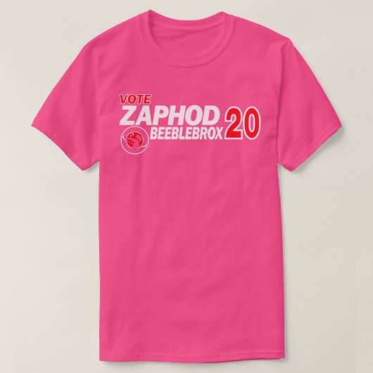 Zaphod Beeblebrox 2020 T-shirt (Design voorkant)
