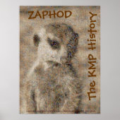 Zaphod - Het KMP Historie Poster (Voorkant)