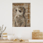 Zaphod - Het KMP Historie Poster (Keuken)
