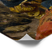 Zaporozhye Cossacks van Ilya Repin Poster (Hoek)