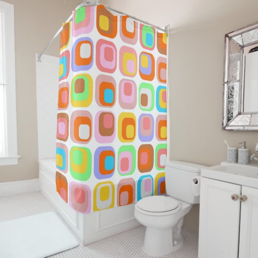 zappwaits retro douchegordijn (In situ)