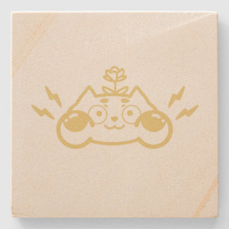 Zappy Chip the Cute Chipmunk Stenen Onderzetter