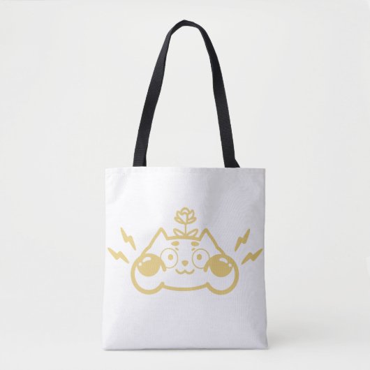 Zappy Chip the Cute Chipmunk Tote Bag (Voorkant)