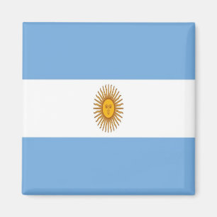 zAR001 ARGENTINA FLAG, Amerika, Fridge Magneet