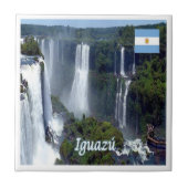 zAR029 IGUAZU-HERFSTEN, Argentinië, Amerika, Tegeltje (Voorkant)