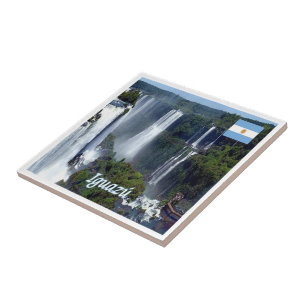 zAR029 IGUAZU-HERFSTEN, Argentinië, Amerika, Tegeltje