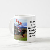 Zar als een adelaar koffiemok (Voorkant links)