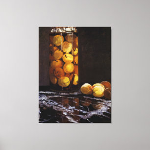 Zar van perziken canvas afdruk