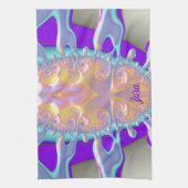 ZARA ~3D Paint Spill ~ Fractal Design ~ Theedoek (Verticaal)