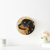 Zara de Rottweiler Ronde Klok (Huis)