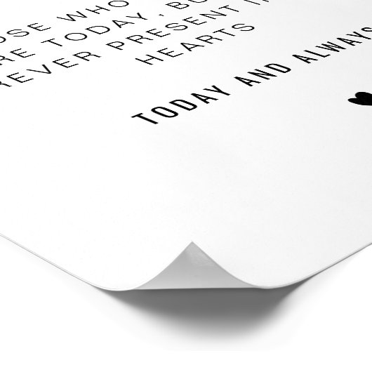 Zara minimalist bij het liefhebbende Poster van he (Hoek)