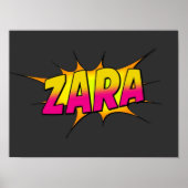 Zara Poster (Voorkant)