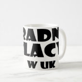 Zaradni Polacy w UK Kubek Koffiemok (Voorkant rechts)