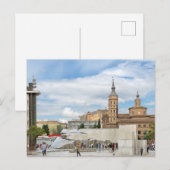 Zaragoza. #21.   briefkaart (Voorkant / Achterkant)