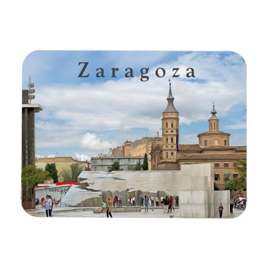 Zaragoza. #21. magneet (Horizontaal)