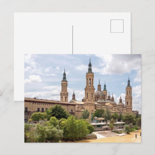Zaragoza. #2   briefkaart (Voorkant / Achterkant)