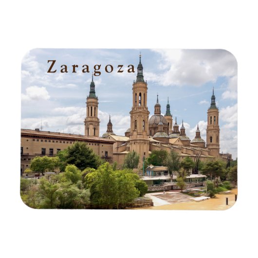 Zaragoza. #2 magneet (Horizontaal)