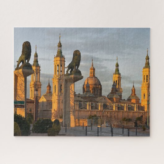 Zaragoza Basilica Jigzaag Puzzle Legpuzzel (Horizontaal)
