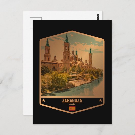 Zaragoza Briefkaart (Voorkant / Achterkant)