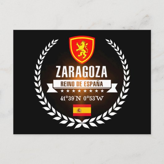 Zaragoza Briefkaart (Voorkant)
