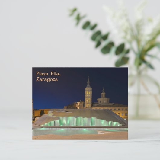 Zaragoza Briefkaart (Staand voorkant)