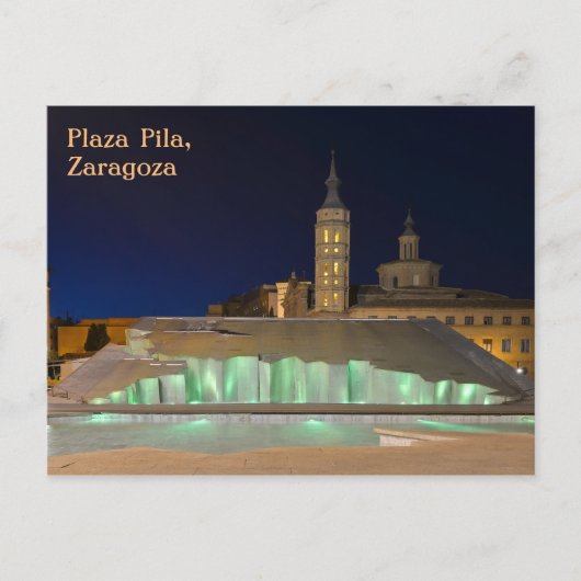 Zaragoza Briefkaart (Voorkant)