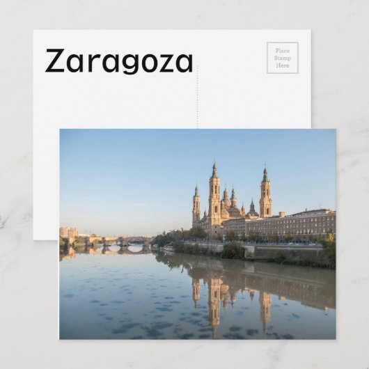 Zaragoza Briefkaart (Voorkant / Achterkant)