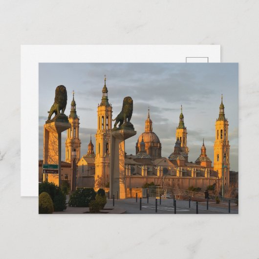 Zaragoza, Briefkaart Spanje (Voorkant / Achterkant)