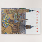 Zaragoza. De kathedraal van Onze Dame van de Pijle Legpuzzel (Horizontaal)